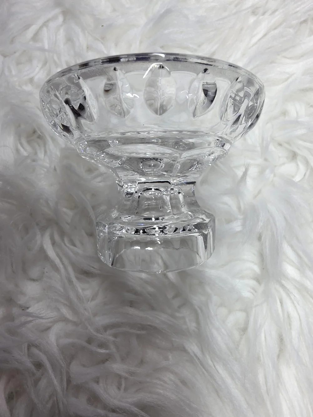 Clear Crystal Pedestal Bowl - Home Accents